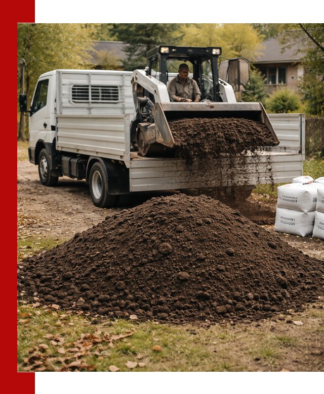 Доставка садовой земли в больших объёмах в Шумерле