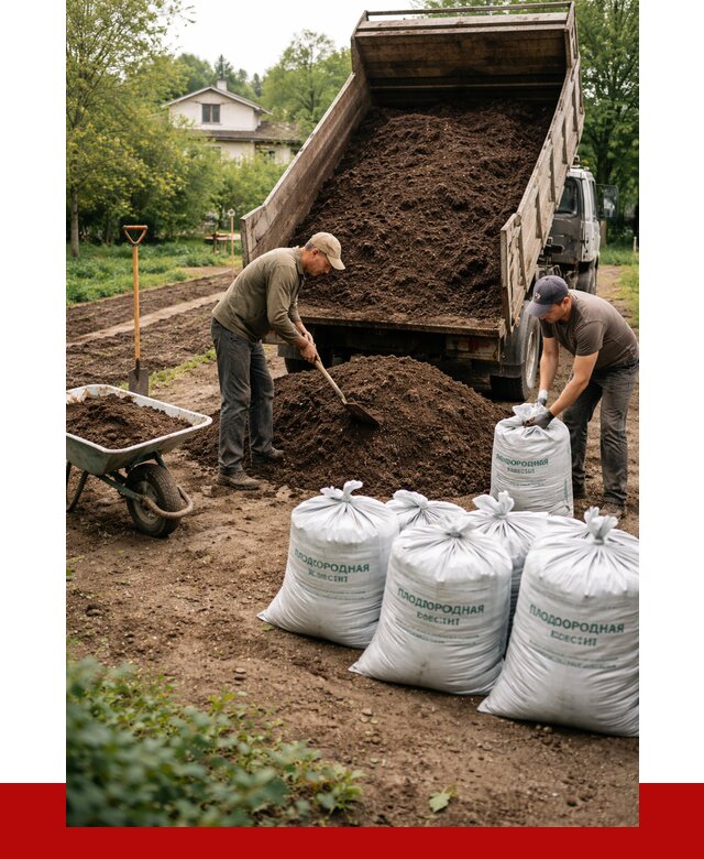 Плодородная смесь в Шумерле от 4562 р./куб с доставкой | ПРОНЕРУДШмр