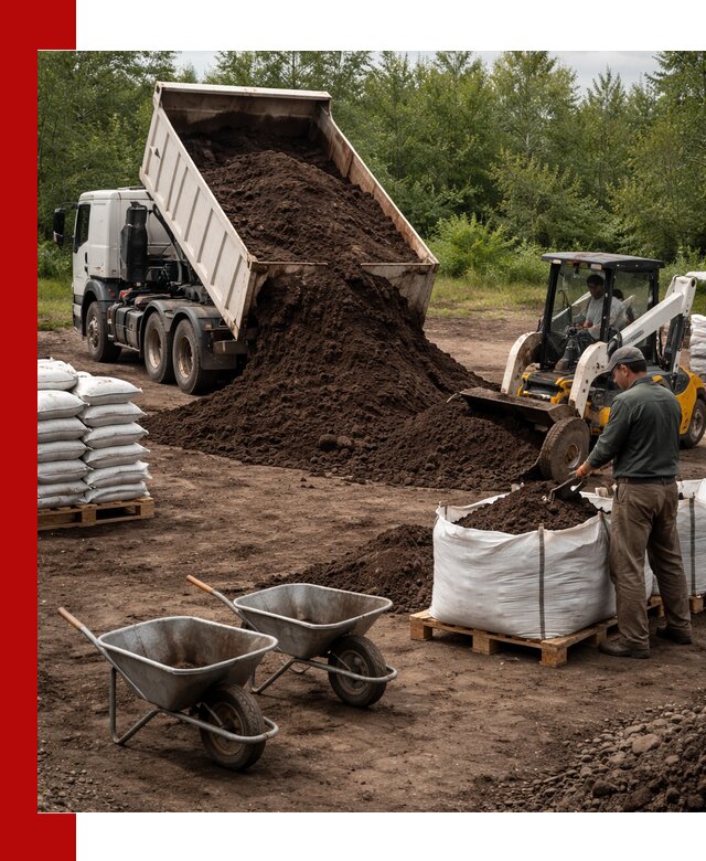 Доставка и продажа торфогрунта в Шумерле оптом и в розницу