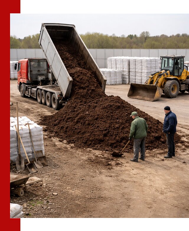 Доставка торфяных смесей оптом и в розницу в Шумерле