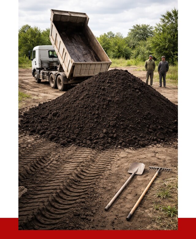 Купить чернозем навалом в Шумерле от 1304 р. за куб | ПРОНЕРУДШмр