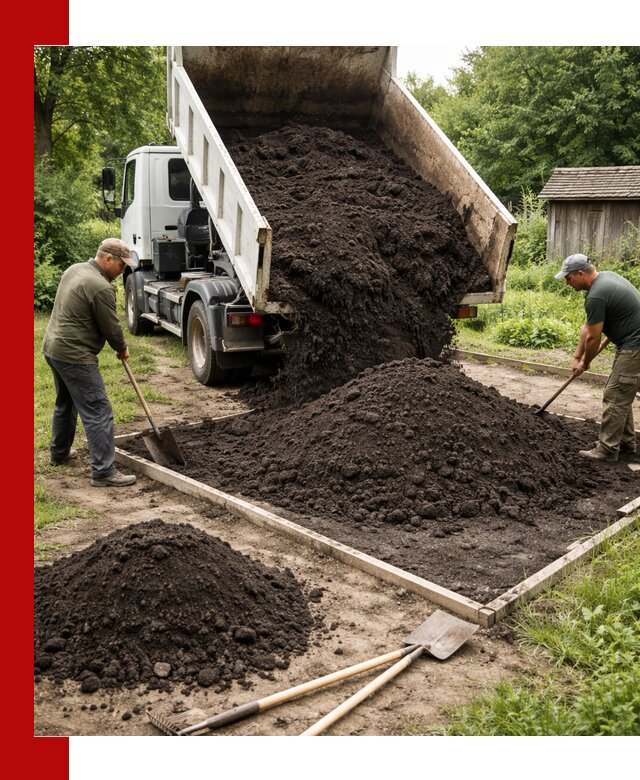 Купить чистый чернозем для огорода с доставкой в Шумерле