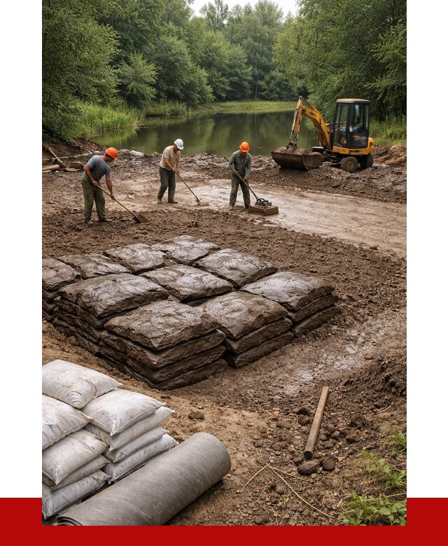 Купить глину для пруда в Шумерле от 4888 р. с доставкой | ПРОНЕРУДШмр