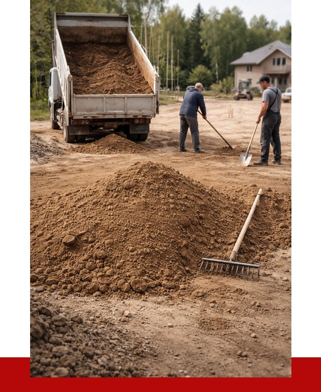 Суглинок для планировки в Шумерле с доставкой от 4562 р. | ПРОНЕРУДШмр