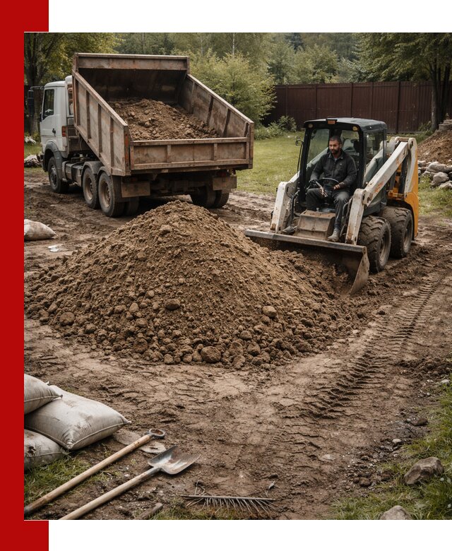 Суглинок для планировки участков в Шумерле с доставкой и выгрузкой