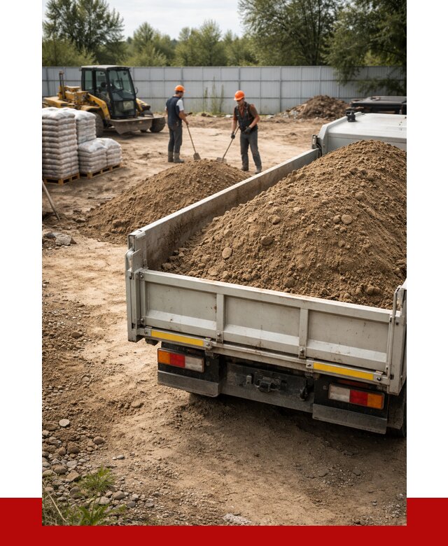 Супесь с доставкой в Шумерле от 2661 р. за куб | ПРОНЕРУДШмр