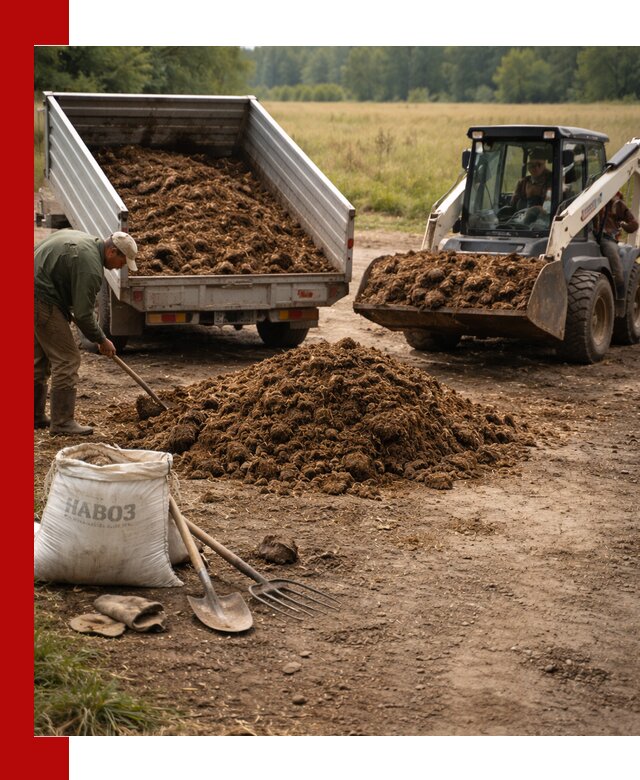 Доставка конского навоза в Шумерле с разгрузкой и доставкой на объект