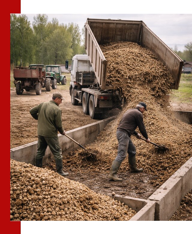 Куриный помет с доставкой в Шумерле оптом и в розницу