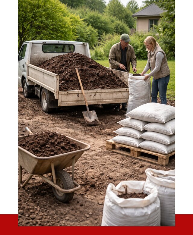 Перегной в мешках с доставкой в Шумерле от 2390 р. | ПРОНЕРУДШмр