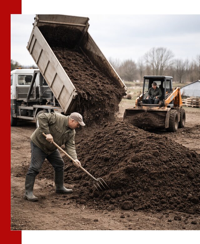Доставка и продажа перегноя в Шумерле быстро и дешево