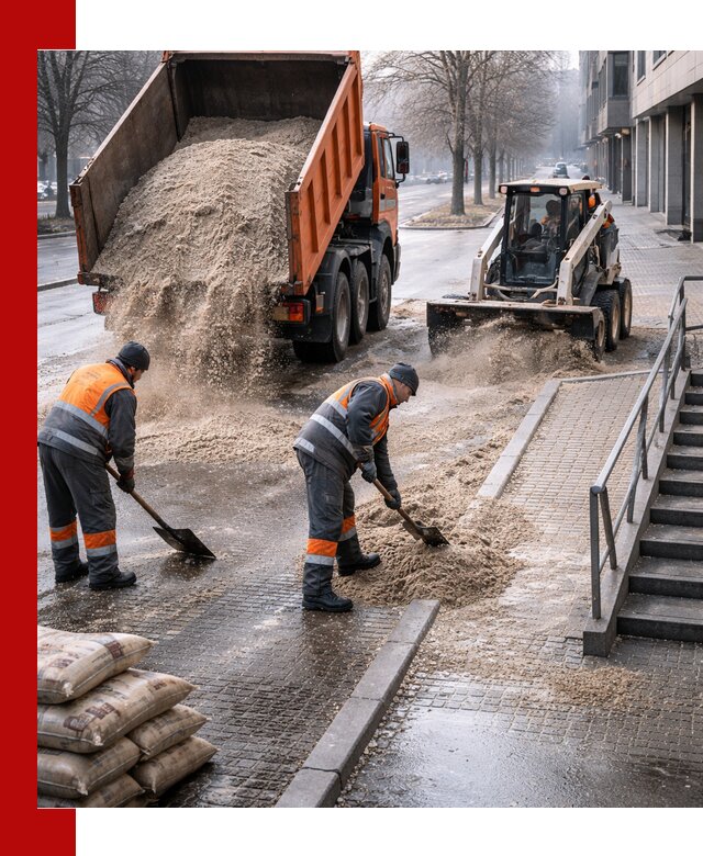 Поставка противогололедных материалов в Шумерле