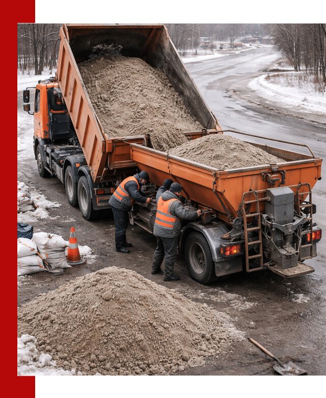 Поставка и вывоз пескосоля в Шумерле оптом и в розницу