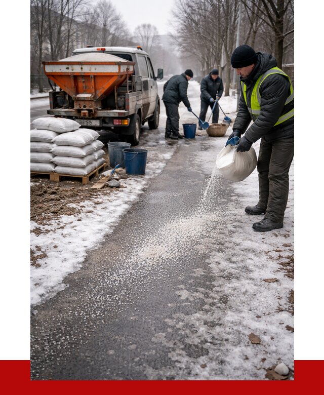 Реагент против гололеда в Шумерле с доставкой от 4888 р. | ПРОНЕРУДШмр