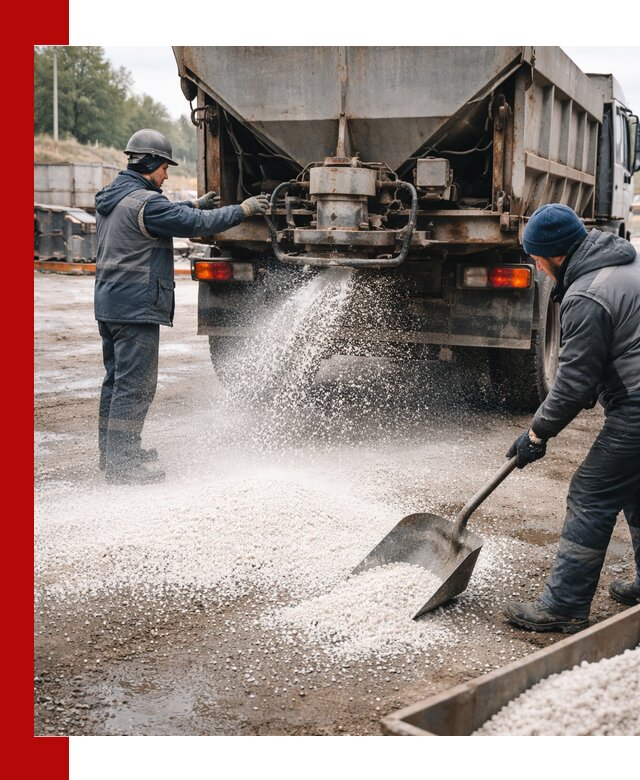 Доставка и продажа хлористого кальция в Шумерле