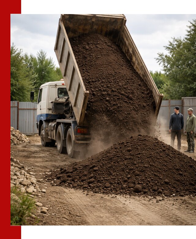 Доставка самосвалом 10 кубов в Шумерле быстро и надёжно