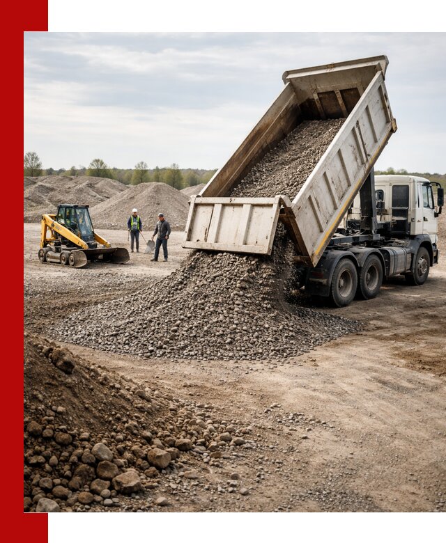 Доставка самосвалом 25 м³ в Шумерле быстро и надежно