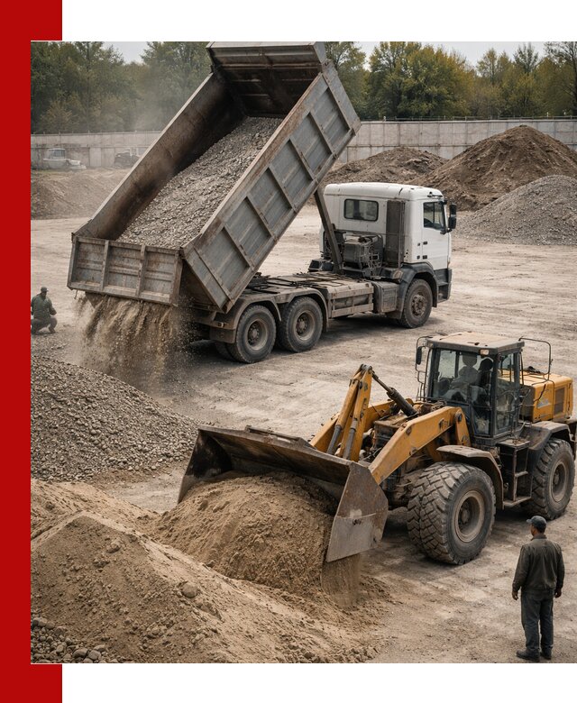 Перевозка сыпучих грузов самосвалами и бортовыми в Шумерле