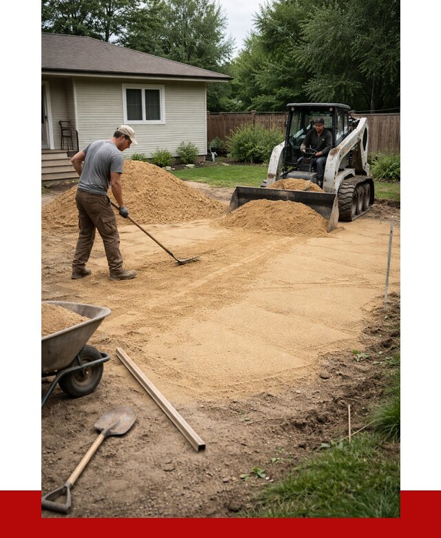 Отсыпка участка песком в Шумерле, от 2716 р., ПРОНЕРУДШмр