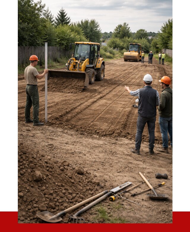 Планировка участка грунтом в Шумерле от 4888 р ПРОНЕРУДШмр