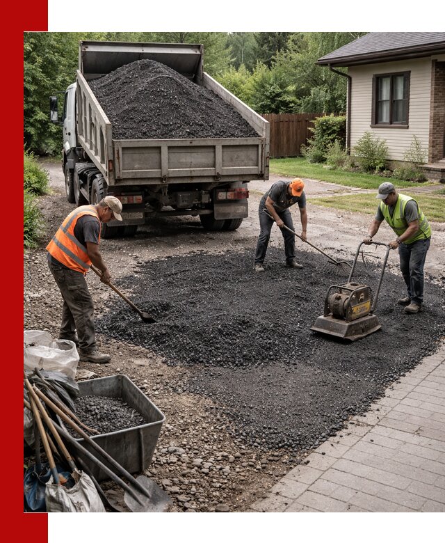 Асфальтовая крошка для двора с доставкой в Шумерле